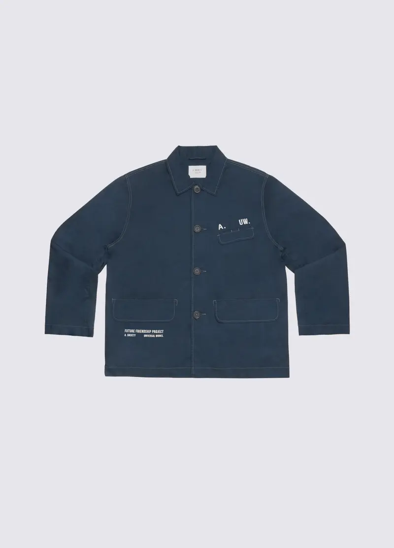 A. SOCIETY + Universal Works - Starline Jacket Navy