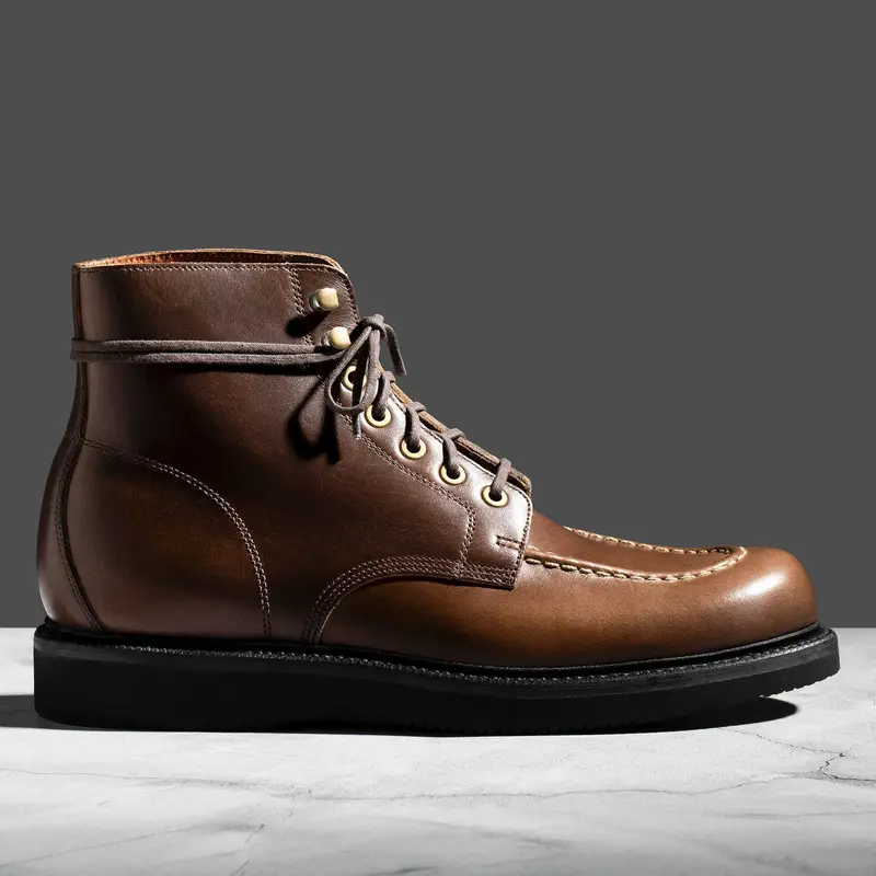 Brass Boot Light Espresso Raleigh