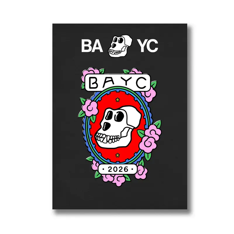 BAYC FLOWER PIN