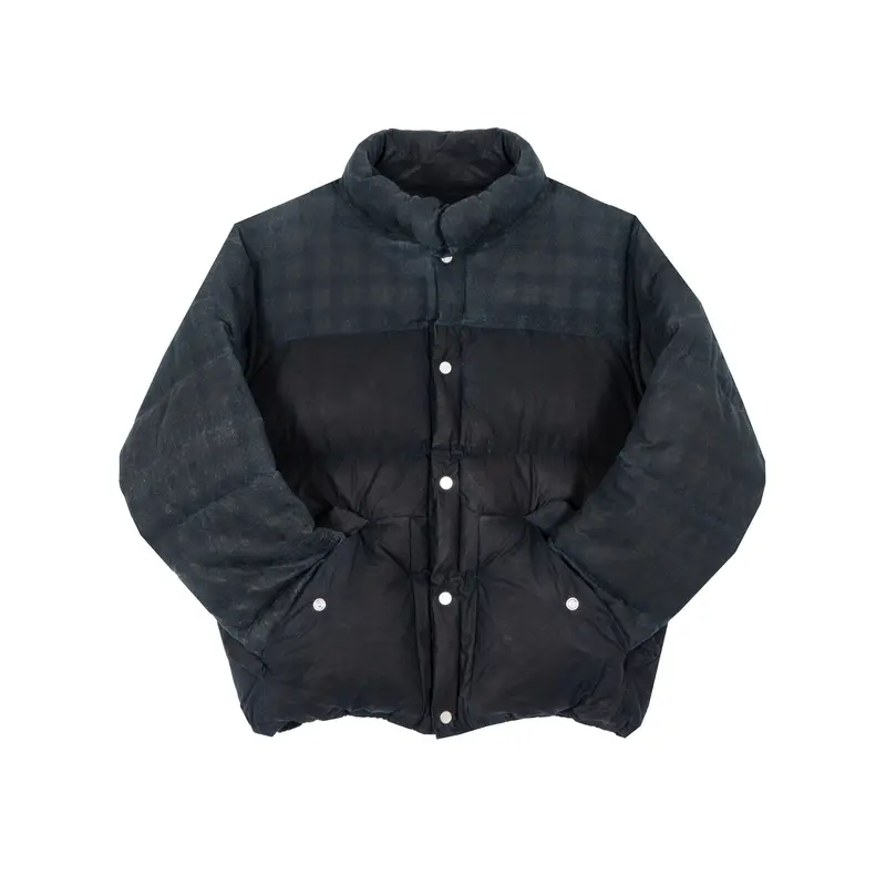 Waxed Puff Coat - Hand Me Downs