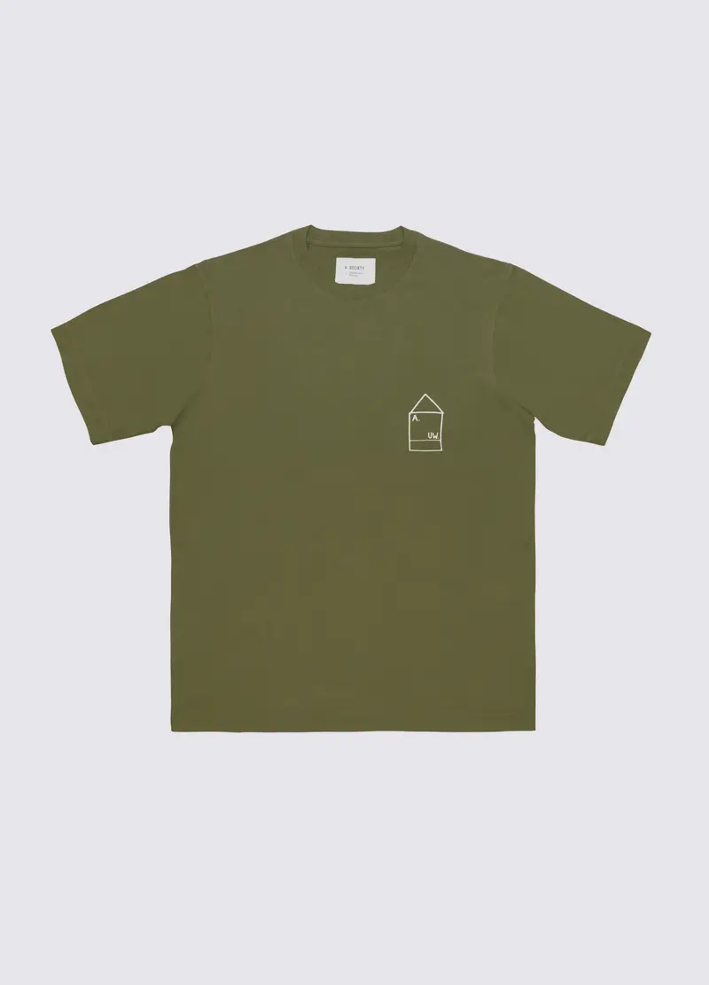 A. SOCIETY + Universal Works - Print Tee