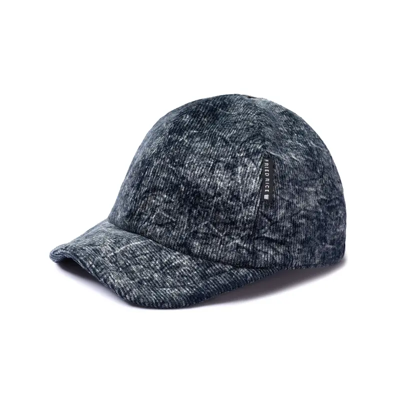Velvet Baseball Cap - Grey