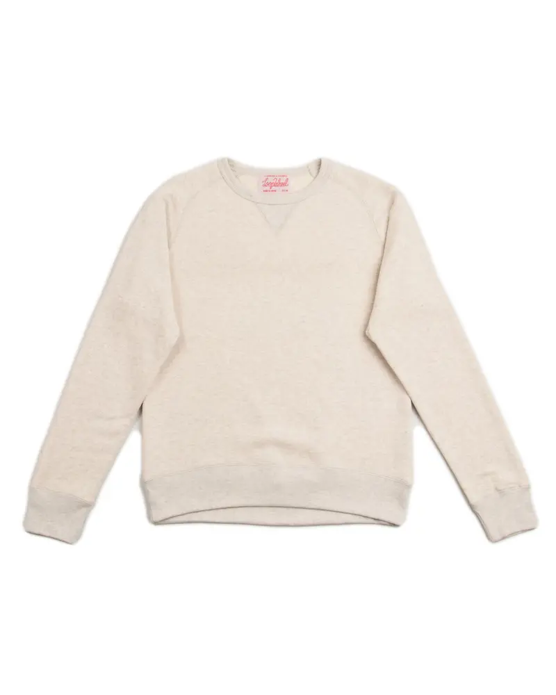 Wakayama Special Loopwheel Raglan Crewneck Sweatshirt - Heat