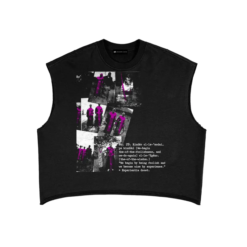No. 29 French Terry Boxy Tank Top