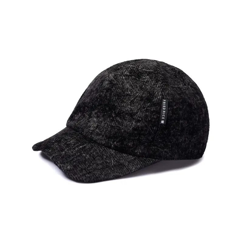 Velvet Baseball Cap - Black