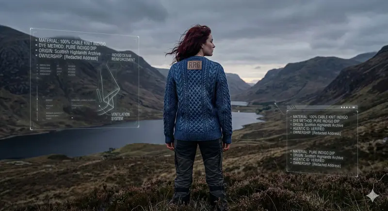 RRG // ARCHIVE KNIT: THE CABLE-INDIGO