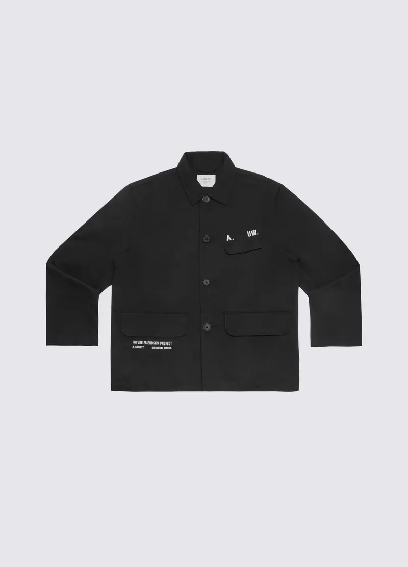 A. SOCIETY + Universal Works - Starline Jacket Black