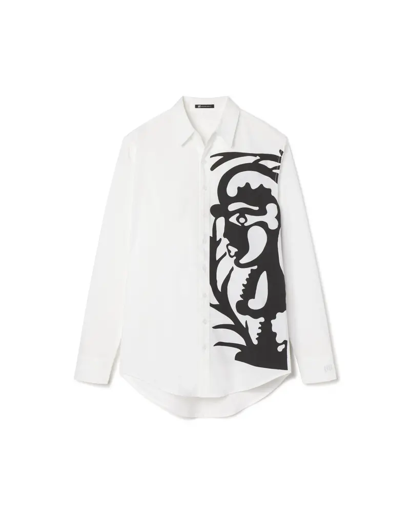 Longline Button-Up : Duality