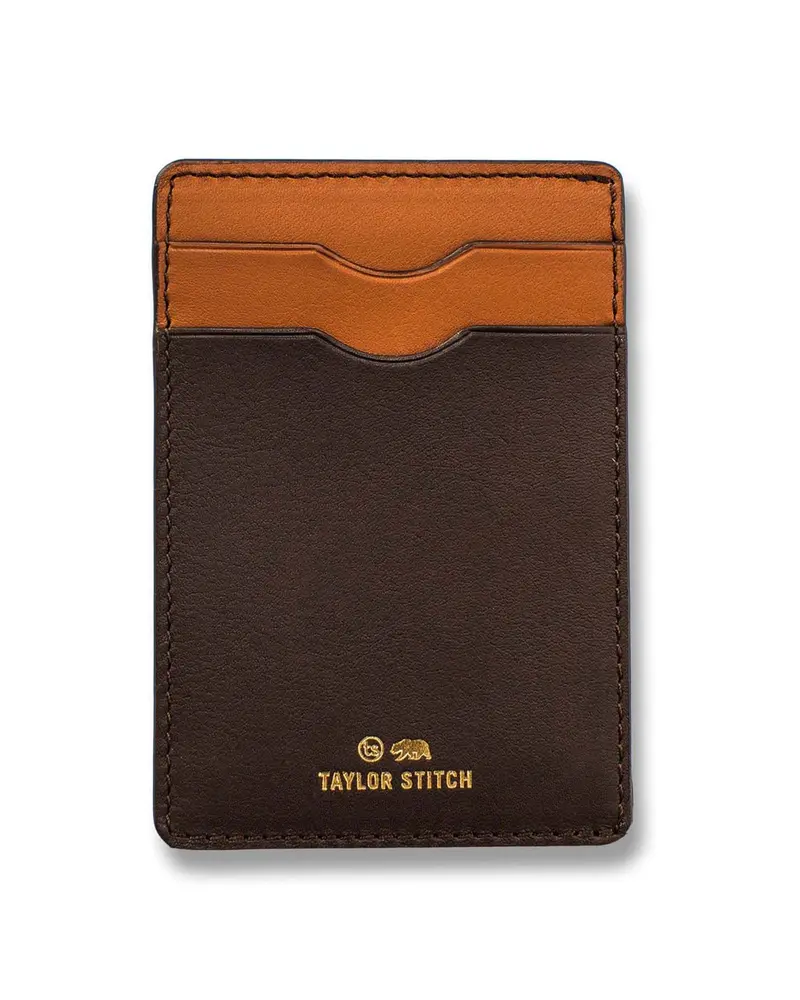 The Minimalist Wallet in Brown
