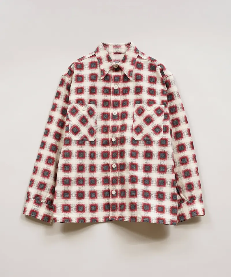 50s FLANNEL CHECK SHIRT
