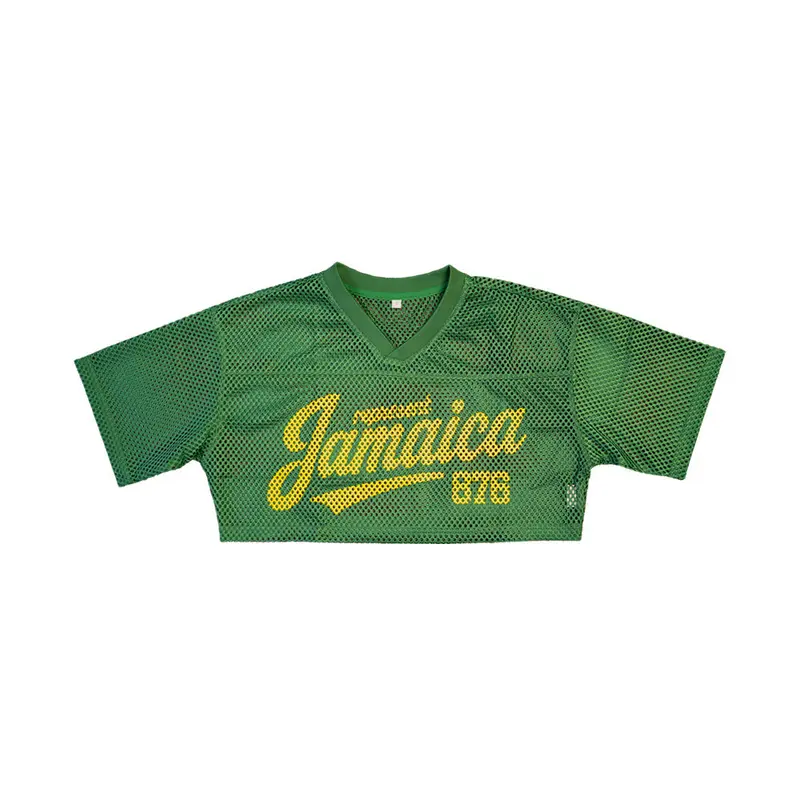 Represent Jamaica Mesh - Crop Top (Green)