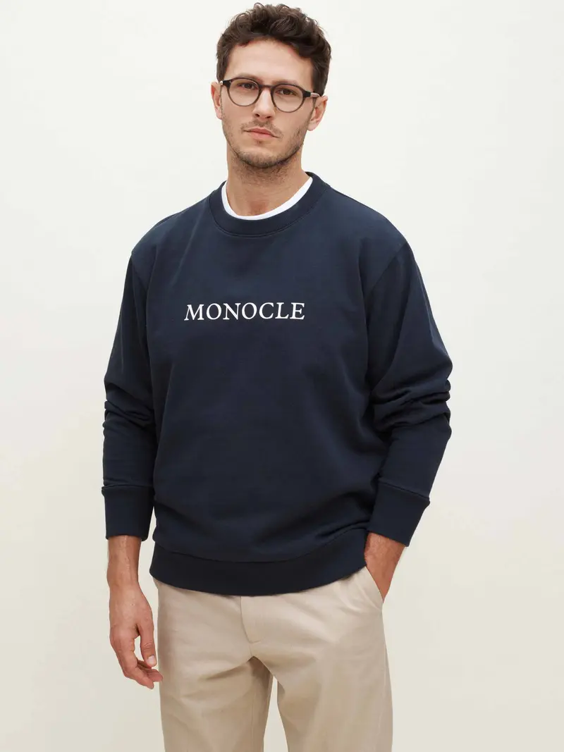 Monocle sweatshirt - navy