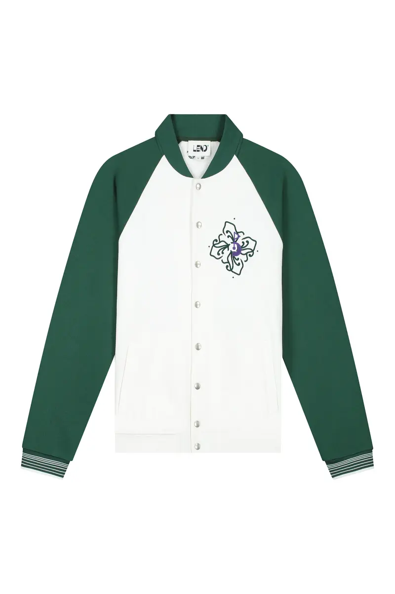 Flor de Fairway Color Block Bomber