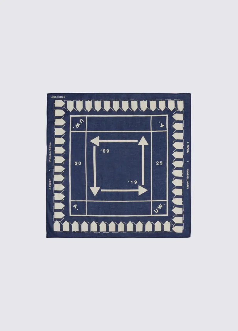 A. SOCIETY + Universal Works - Neckerchief
