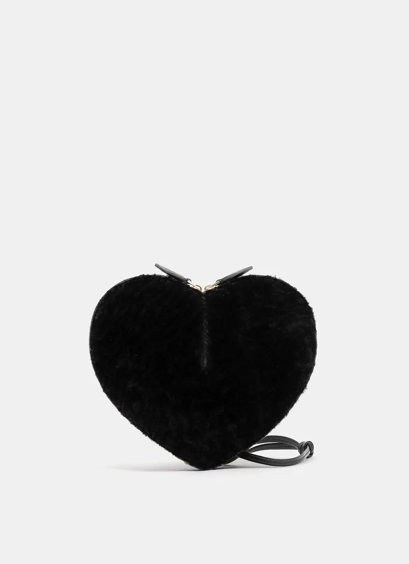 Bolso Le Cœur en piel de borreguito