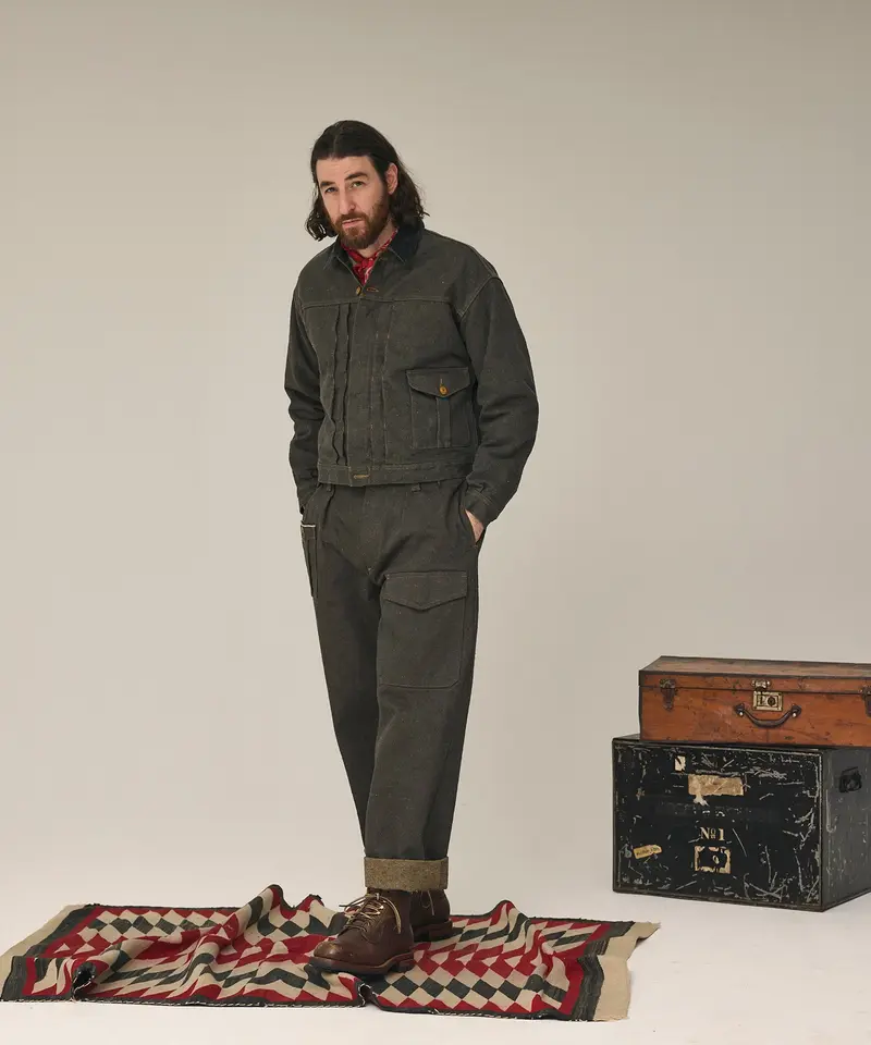BRITISH ARMY PANT LOOSE DENIM